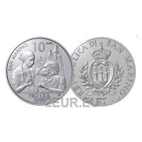 San Marino 10 euros BU 2020 - Pro I.S.S