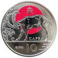 San Marino 10 euro BU 2024 - Chinese Lunar Calendar - "Goat" for 13.50 € ✅