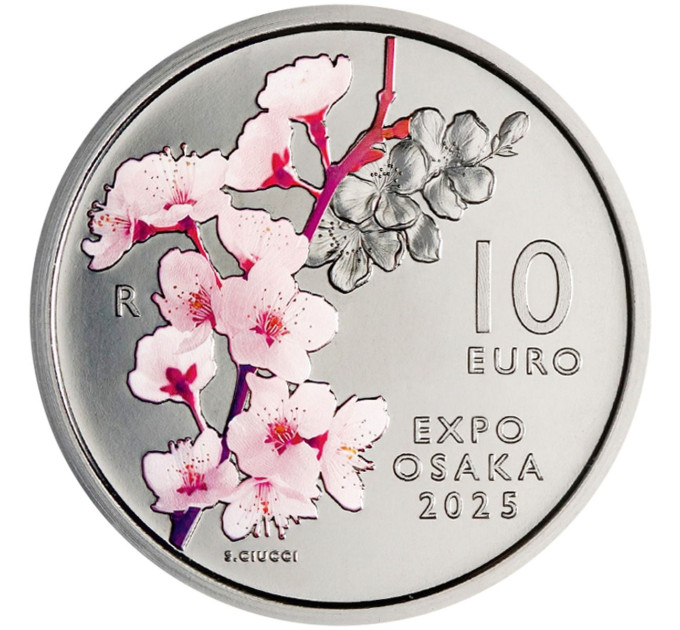 San Marino 10 euro BU 2025 - Expo Osaka for 21.00 € ✅