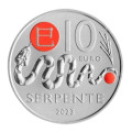 San Marino 10 euros BU 2023 - Calendario lunar chino - "Serpiente" por 13.50 € ✅