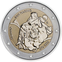 San Marino 2 euros Proof Reverse 2026 - 450 años de la muerte de Tiziano