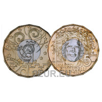 San Marino 5 euro UNC 2017 - "30 aniversario del nacimiento de Marco Simoncelli"