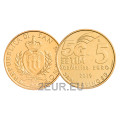 San Marino 5 euro UNC 2019 - "5G Mobile Network" for 9.50 € ✅