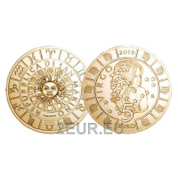 San Marino 5 euro UNC 2019 - "Signos del zodíaco - Virgo"
