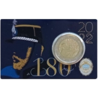 San Marino 2 EURO BU 2022 - 180 Aniversario del Cuerpo de Gendarmería