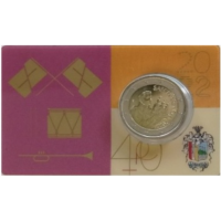 San Marino 2 EURO BU 2022 - 40 Aniversario del Grupo de Abanderados y Músicos