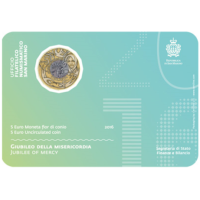 San Marino 5 EURO BU 2016 - Jubileo de la Misericordia