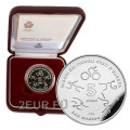 San Marino 5 euro proof 2017 - Games of the Small States of Europe in San Marino for 70.00 € ✅