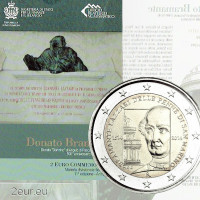 San Marino 2 euros BU 2014 - 500 Aniversario de la Muerte de Donato Bramante