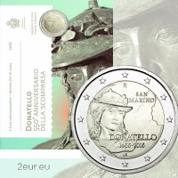 San Marino 2 euro BU 2016 - 550 Years since the Death of Donatello