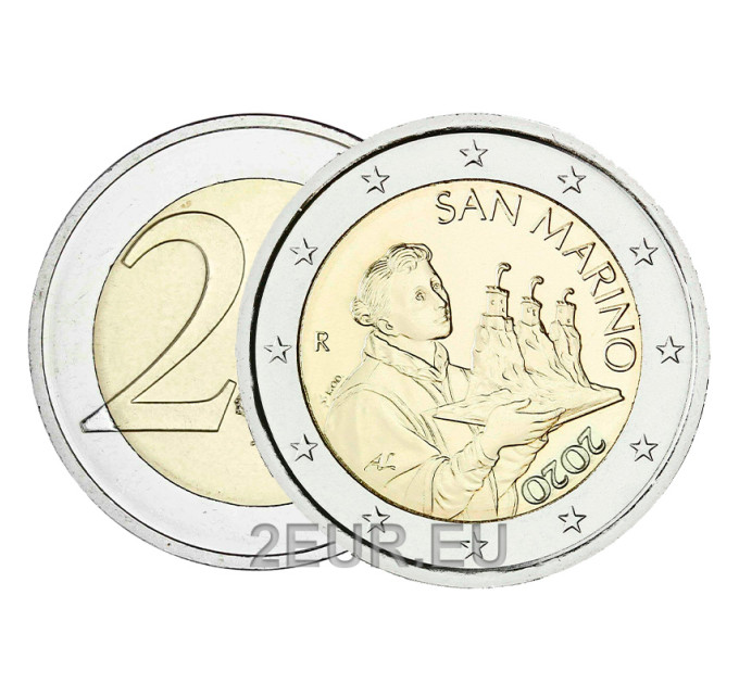 San Marino 2020 - 2€ UNC por 3.50 € ✅