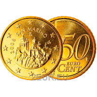 San Marino 2008 - 50 cent UNC
