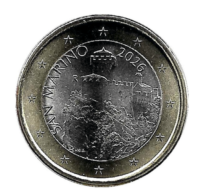 San Marino 1 Euro UNC 2026 por 2.50 € ✅