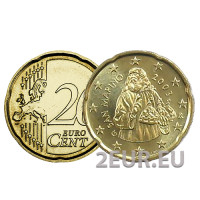 San Marino 20 centavos UNC 2003