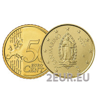 San Marino 50 centavos UNC 2020