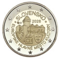 Slovakia 2 euro UNC roll 2026 - Trencin for 58.00 € ✅