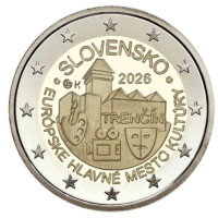 Eslovaquia 2 euros UNC 2026 - Trencin