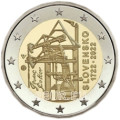 Eslovaquia 2 euros UNC 2022 - 300 Aniversario de la Construcción de la Primera Máquina de Vapor Atmosférica de Europa Continental para Drenaje de Minas por 3.50 € ✅