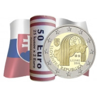 Eslovaquia 2 euros UNC rollo 2020 - 20.º aniversario de la adhesión de Eslovaquia a la OCDE