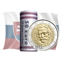 Eslovaquia 2 euros UNC rollo 2015 - Ludovit Stur