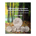 Eslovaquia 5 euros UNC 2021 - 2025 - Fauna y Flora en Eslovaquia + Album por 115.00 € ✅