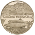 Eslovaquia 5 euros UNC 2025 - Fauna y Flora en Eslovaquia - Salmón del Danubio por 10.00 € ✅