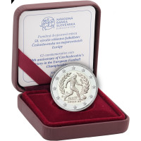 Eslovaquia 2 Euro proof 2026 - Campeonato Europeo de Fútbol de la UEFA 1976