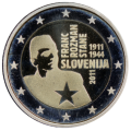 Slovenia 2 euro proof 2011 - 100th Anniversary of the Birth of Franc Rozman for 35.00 € ✅