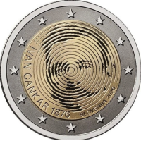 Slovenia 2 euro proof 2026 - 150th Anniversary Birth of Ivan Cankar