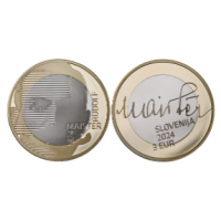 Slovenia 3 euro UNC 2024 - 150th Anniversary of the Birth of Rudolf Meister Slovenia 3 euro UNC 2024 - 150th Anniversary of the Birth of Rudolf Meister