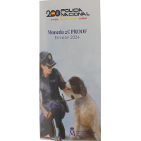 España 2 euros proof 2024 - Cuerpo Nacional de Policía