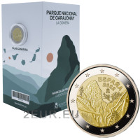 España 2 euros proof  2022 - Parque Nacional de Garajonay