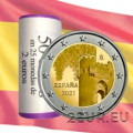 España 2 euros rollo 2021 - Ciudad Histórica de Toledo por 65.00 € ✅