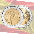 Spain 2 euro UNC 2005 - Don Quixote of La Mancha for 7.50 € ✅