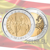 Spain 2 euro UNC 2005 - Don Quixote of La Mancha Spain 2 euro UNC 2005 - Don Quixote of La Mancha