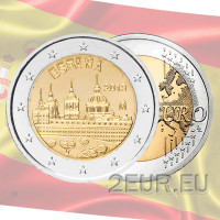 Spain 2 euro UNC 2013 - Royal Monastery of San Lorenzo de El Escorial Spain 2 euro UNC 2013 - Royal Monastery of San Lorenzo de El Escorial