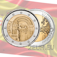 España 2 euros UNC 2018 - Casco Antiguo de Santiago de Compostela