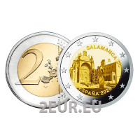 España 2 euros UNC 2025 - Casco antiguo de Salamanca