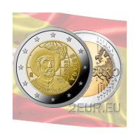 Spain 2 euro UNC 2022 - 500th anniversary of the first circumnavigation of the world by Juan Sebastian Elcano Spain 2 euro UNC 2022 - 500th anniversary of the first circumnavigation of the world by Juan Sebastian Elcano