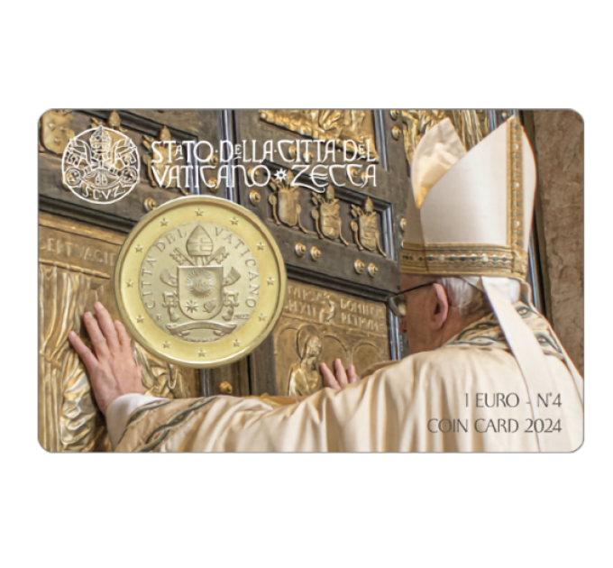 Vaticano 1 EURO BU 2024 - №4 por 19.50 € ✅