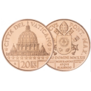 20 EURO UNC COINS