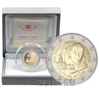 Vaticano 2 euros proof 2020 - 100 Aniversario del Nacimiento del Papa Juan Pablo II