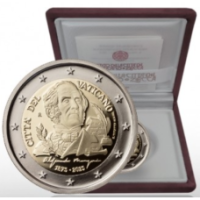 Vaticano 2 euros proof 2023 - 150° anniversario della morte di Alessandro Manzoni