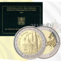Vaticano 2 euros BU 2005 - XX. Jornada Mundial de la Juventud en Colonia