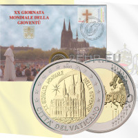 Vaticano 2 euros BU 2005 - XX. Jornada Mundial de la Juventud en Colonia - Numiscover