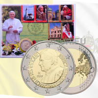 Vaticano 2 euros BU 2007 - 80 Aniversario del Nacimiento del Papa Benedicto XVI Numiscover