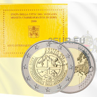 Vatican 2 euro BU 2009 - International Year of Astronomy