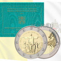 Vatican 2 euro BU 2013 - 28th World Youth Day - Rio de Janeiro Vatican 2 euro BU 2013 - 28th World Youth Day - Rio de Janeiro