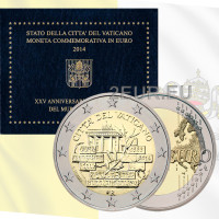 Vatican 2 euro BU 2014 - 25 Years since the Fall of the Berlin Wall Vatican 2 euro BU 2014 - 25 Years since the Fall of the Berlin Wall