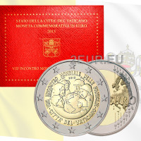 Vaticano 2 euros BU 2015 - VIII Encuentro Mundial de las Familias - Filadelfia